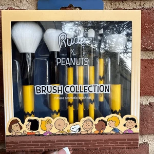 Rude X Peanuts Charlie Brown Kosmetik Make-up 7 Stück Pinsel Kollektion Set - Bild 1 von 3