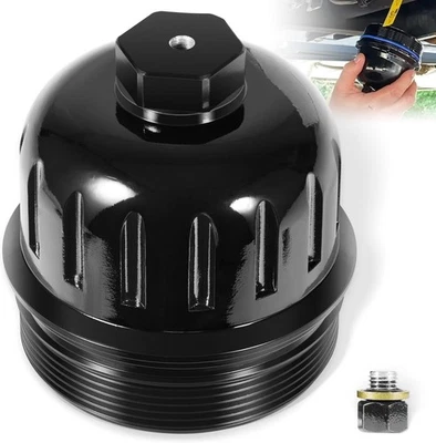 Tampa da carcaça do filtro de combustível de alumínio 134001 para Chevy/GMC 6.6L L5P Duramax 2017-2019 - Imagem 1 de 4