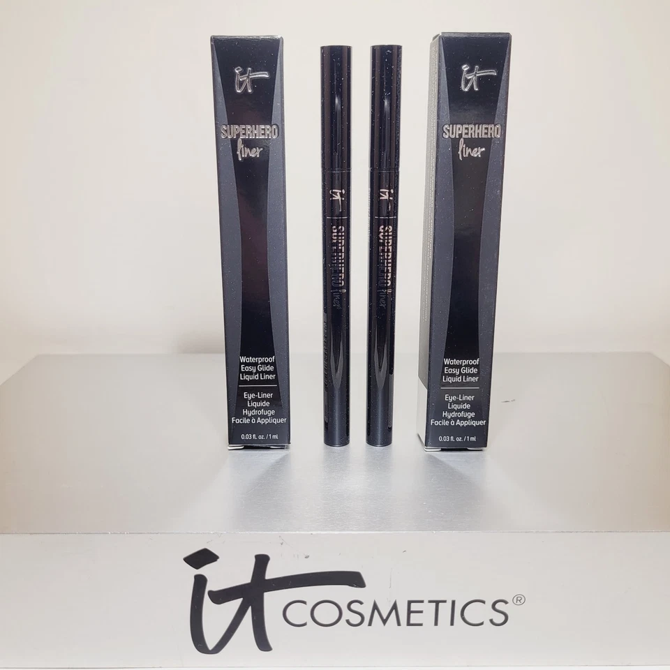 It Cosmetics Superhero Liner 24hr Waterproof Super Black Authentic