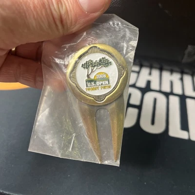 RARE VINTAGE  DIVOT TOOL 2008 US OPEN TORRY PINES TIGER WOODS WON - image 1 of 2