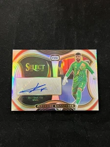 David Raya 2024-25 Panini Select FIFA Pitchside Signatures Auto Silver Spain - Picture 1 of 2