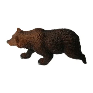 Safari Ltd Brown GRIZZLY BEAR 2015 figura retirada juguete de vida silvestre - Imagen 1 de 6