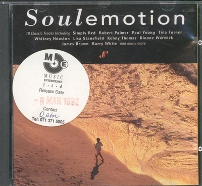Various Artists Soulemotion CD UK Polygram Tv 1992 Has release date sticker on - Bild 1 von 3