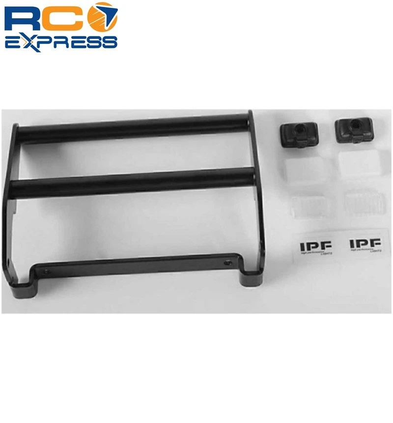 Protector de rejilla delantera de vaquero RC4WD con luces para TRX-4 79 Bron negro RC4VVV-C0504 Foto 1 de 1