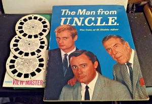 THE MAN FROM UNCLE THE COIN OF EL DIABLO AFFAIR PB 1965 + Set View-Master Slides - Picture 1 of 9