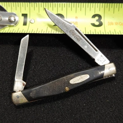 Buck USA 305 Lancer Coca Cola Folding Knife A - Image 1 of 4