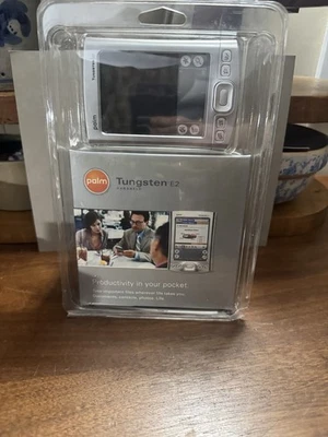 Palm Tungsten E2 Bluetooth Silver PDA Pilot Untested - Image 1 of 4