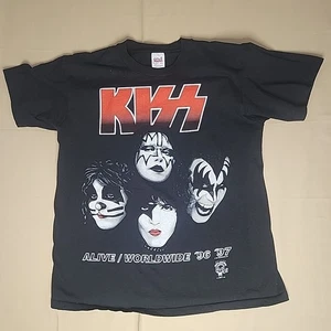 Vintage 1996 Tour Merch Kiss Alive Worldwide I Got The Best Band T-Shirt Size XL - Picture 1 of 8
