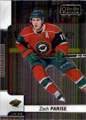 2017-18 O-Pee-Chee Platinum Zach Parise #97 - Image 1 of 2