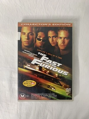 Rápido y Furioso 2002 Edición Coleccionista DVD Característica Especial Exclusiva Foto 1 de 4