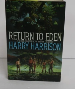 Return to Eden Harry Harrison Hardcover 1988 Book Club Edition Vintage B93 - Picture 1 of 5