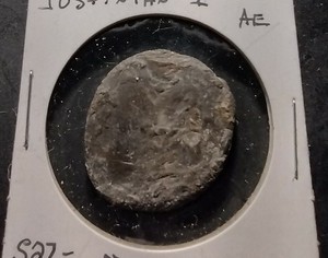 Large Byzantine Coin Justinian I "M Follis Denomination"