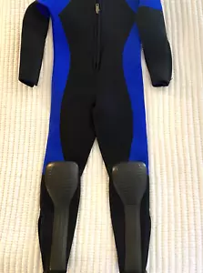 Mute da uomo premium 3 mm in neoprene, tuta da snorkeling subacquea full body zip anteriore - Foto 1 di 6
