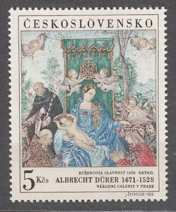 CZECHOSLOVAKIA 1968 **MNH SC#1555 st., "Praga 68" Philatelic Exhibition, FIP Day - Imagen 1 de 1