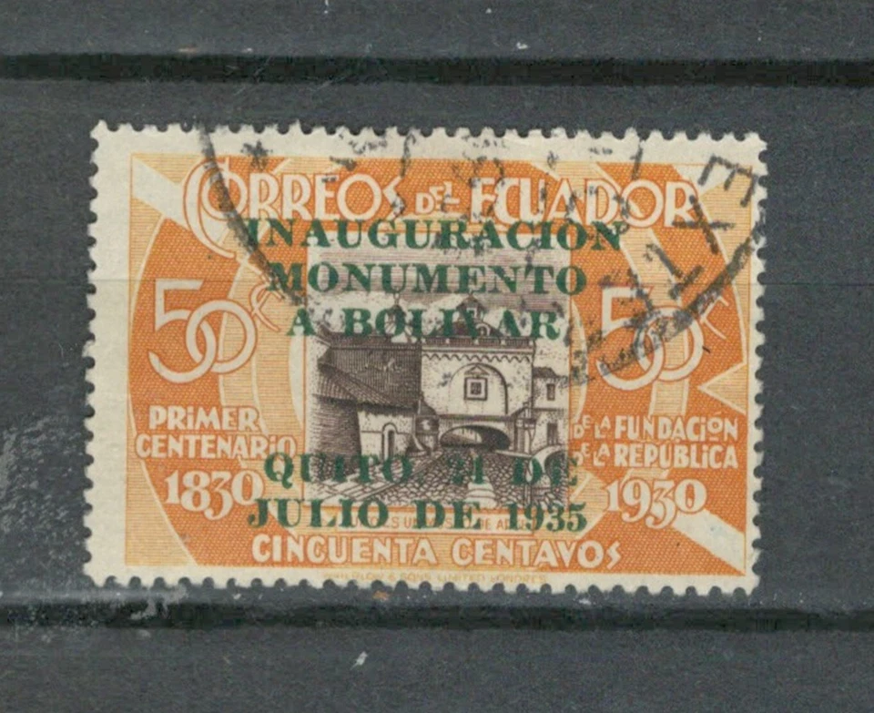 ECUADOR LATIN AMERICA SELECTION CLASSIC USED OFFICIAL FISCAL STAMPS LOT (LA 338) - Image 1 of 1