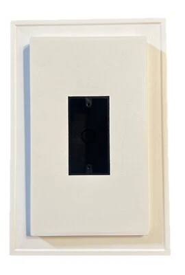 White Carriage Light J-Block Integrated Electrical Box Exterior 12.5”x8.5” Vinyl - Image 1 of 4