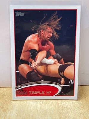 TOPPS WWE CARD 2012 TRIPLE H BASE CARD #47 - Image 1 of 2
