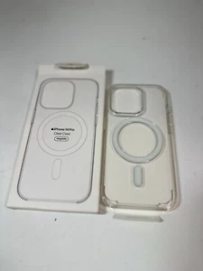 OEM Apple MagSafe Case for  iPhone 14 Pro Max - Clear - NEW - Picture 1 of 3