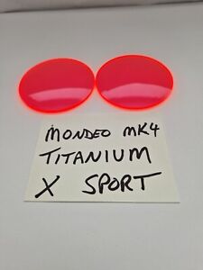 MONDEO MK4 TITANIUM X SPORT PRINCESS RÓŻOWE AKRYLOWE OCHRANIACZE PRZECIWMGIELNE 