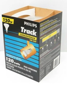 (4-Pack) Philips 120BR/SP20 Specialty 120-Watt Spot Lamp Light Bulb 120W BR40 - Picture 1 of 8