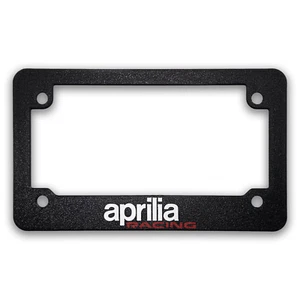 For Aprilia Racing Motorcycles Textured License Plate Frame (ALL MODELS & YEARS) - Picture 1 of 2