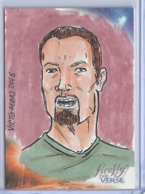 Tarjeta boceto Firefly: The Verse 2015 Jayne de Victor "Victomon" Rodriguez 1/1 JSC Foto 1 de 2