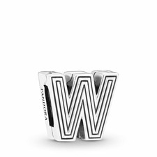 Clip Charm - 798219 Pandora Reflexions Letter W
