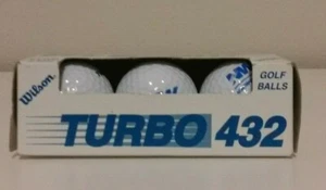 Wilson Turbo 432 Golf Balls Pack Of 3  - Picture 1 of 6