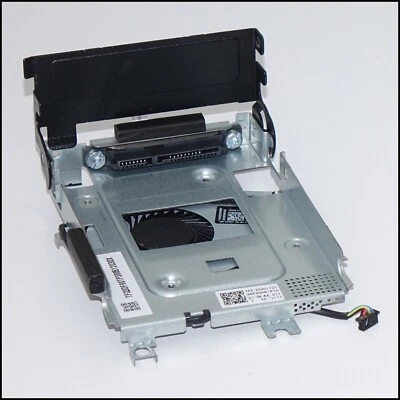 HP Elite Mini 800 600 G6 G7 G8 G9 Drive Caddy w Chassis Fan, SATA Cable - Image 1 of 2