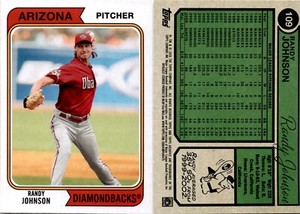 2020 Topps Archives RANDY JOHNSON Baseball Card 109 ARIZONA DIAMONDBACKS