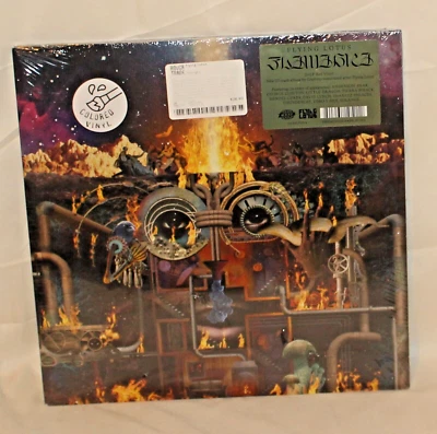 VTG Flying Lotus Flamagra 2 Red LP Vinyl Set Colored Sealed Gatefold Warp Record - Image 1 of 4