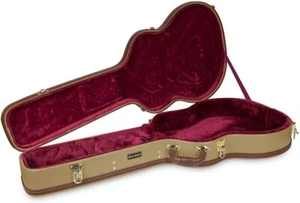 Crossrock Semi-Hollow & Hollowbody 335 Style Electric Guitar Hard Case, Tweed - Picture 1 of 7