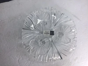 Mikasa Hibiscus Frost Pattern 9 1/2 inch Luncheon Plate NOB - Picture 1 of 5