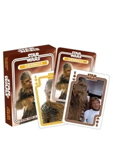 Star Wars Playing Cards Chewbacca Featuring 54 Exclusive Images Disney Sealed - Picture 1 of 5