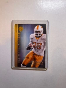 2012 Upper Deck Ultimate Collection /450 Tauren Poole #57 Rookie RC Tennessee - Picture 1 of 2