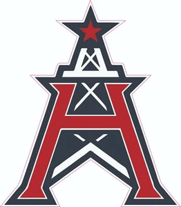 Houston Roughnecks XFL inspiriert Full Size Football Helm Aufkleber - Bild 1 von 3