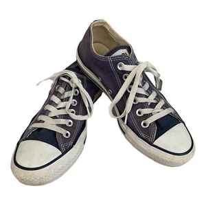 Converse All Star Chuck Taylor low top Denim Blue Men Size 5 Women's Size 7 - Picture 1 of 12