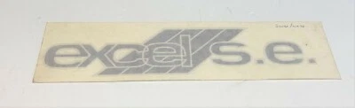 Calcomanía Lotus Excel SE plateada/blanca - Imagen 1 de 3