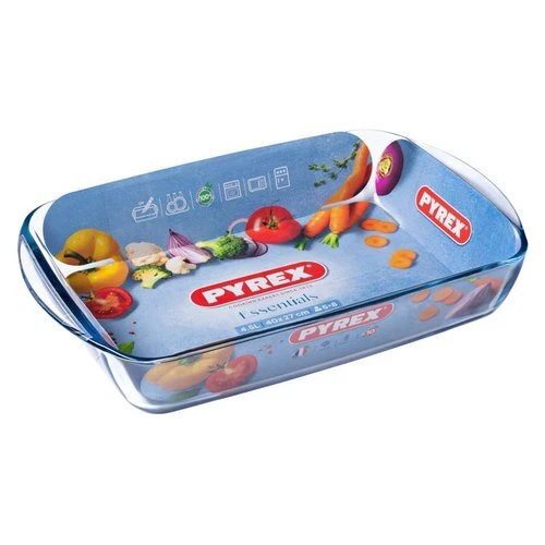 Pyrex Pirofila Vetro temperato (22x13x4,8cm) rettangolare Trasparente 228B000 - Immagine 1 di 1