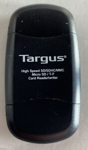 Targus Secure Digital Card Reader/Writer USB SD SDHC MMC RS-MMC PC/MAC
