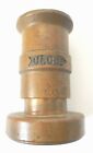 Elkhart Brass Mfg. Co. Fire Hose Nozzle No L206 vintage Patina  E5 