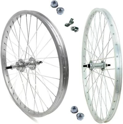 Coppia Ruota / Cerchio Anteriore + Posteriore 26 X 1.75 Bici 6 O 7 Velocità + Da - Immagine 1 di 2