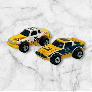 Micro Machines Lot of 2 Loose Pontiac Grand Prix Mazda RX-7 Vintage Galoob - Picture 1 of 5
