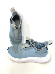 Nike Little Kids Flex Plus CW7429-404 Blue Running slip on Shoes Sneakers-Sz 12C - Picture 1 of 10