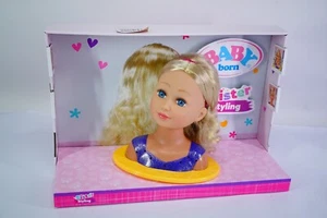 Baby Born Sister Styling Set Kopf Haare Kinder inkl. Zubehör Friesierset - Bild 1 von 5