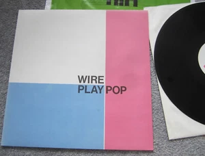 WIRE VINYL LP PLAY POP 1986 EMI PINKY7 Colin Newman Postpunk NEW WAVE ENGLAND - Bild 1 von 15