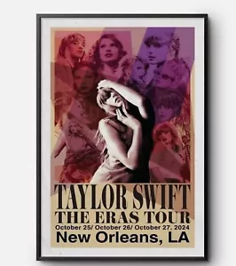 Taylor Swift Eras Tour Oct 25-27, 2024 Caesars Superdome New Orleans, LA Poster - Picture 1 of 6