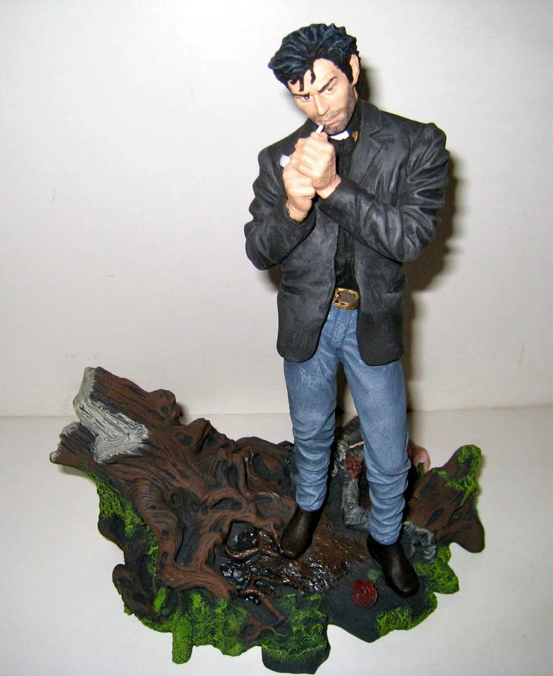 DC Direct PREACHER Estatua tamaño completo firmada por el creador Garth Ennis con certificado de autenticidad AMC TV Foto 1 de 4