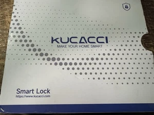 Cerradura de puerta inteligente KUCACCI Z1 - Manija digital de entrada sin llave, huella digital y teclado - Imagen 1 de 3