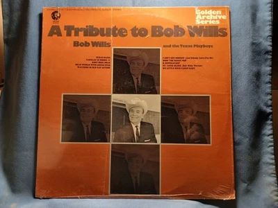 Bob Wills Texas Playboys A Tribute To Bob Wills  '70 MGM Western Swing Lp Sealed Foto 1 de 2